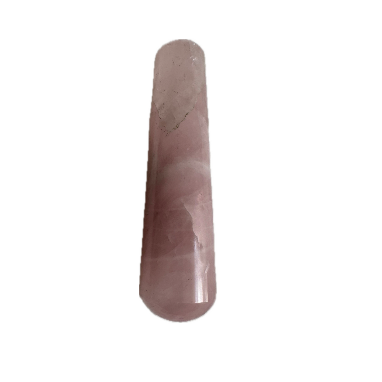 Universal of Love Crystal Rose Quartz Massage Stone - Soft and Calming Energy for Emotional Well-being and Self-Love